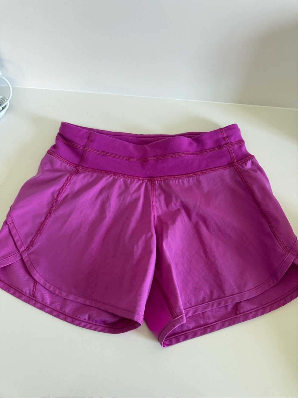 Ivivva by Lululemon Girls' Athletic Shorts - Fuchsia/Purple